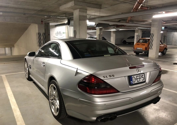 Mercedes-Benz SL cena 134955 przebieg: 99000, rok produkcji 2003 z Wrocław małe 407